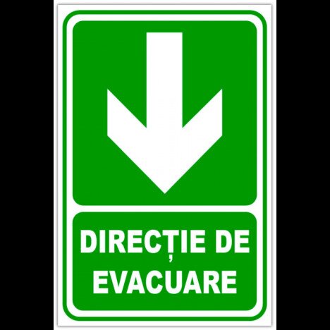 Indicator de securitate iesire in jos